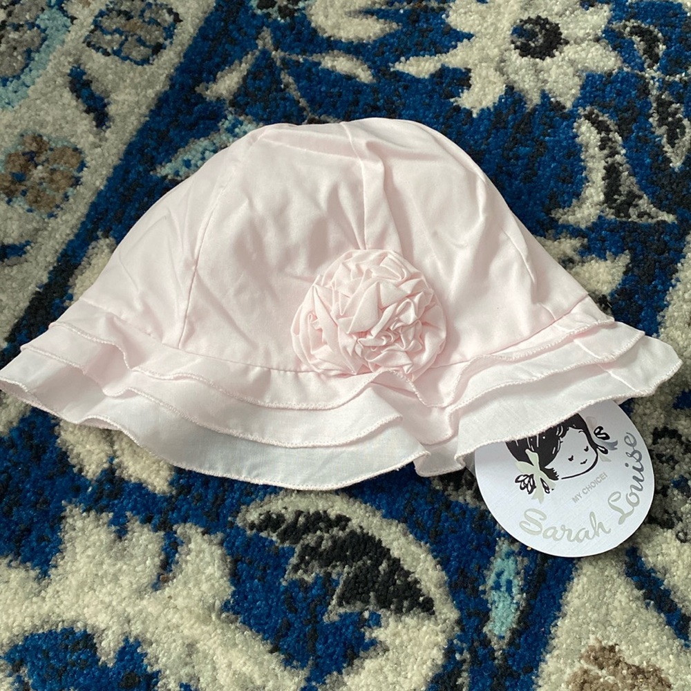 Sarah Louise Pale Pink Sun hat